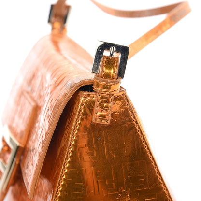 Fendi Vitello Mirror FF Embossed Mini Mama Baguette 12 of 17