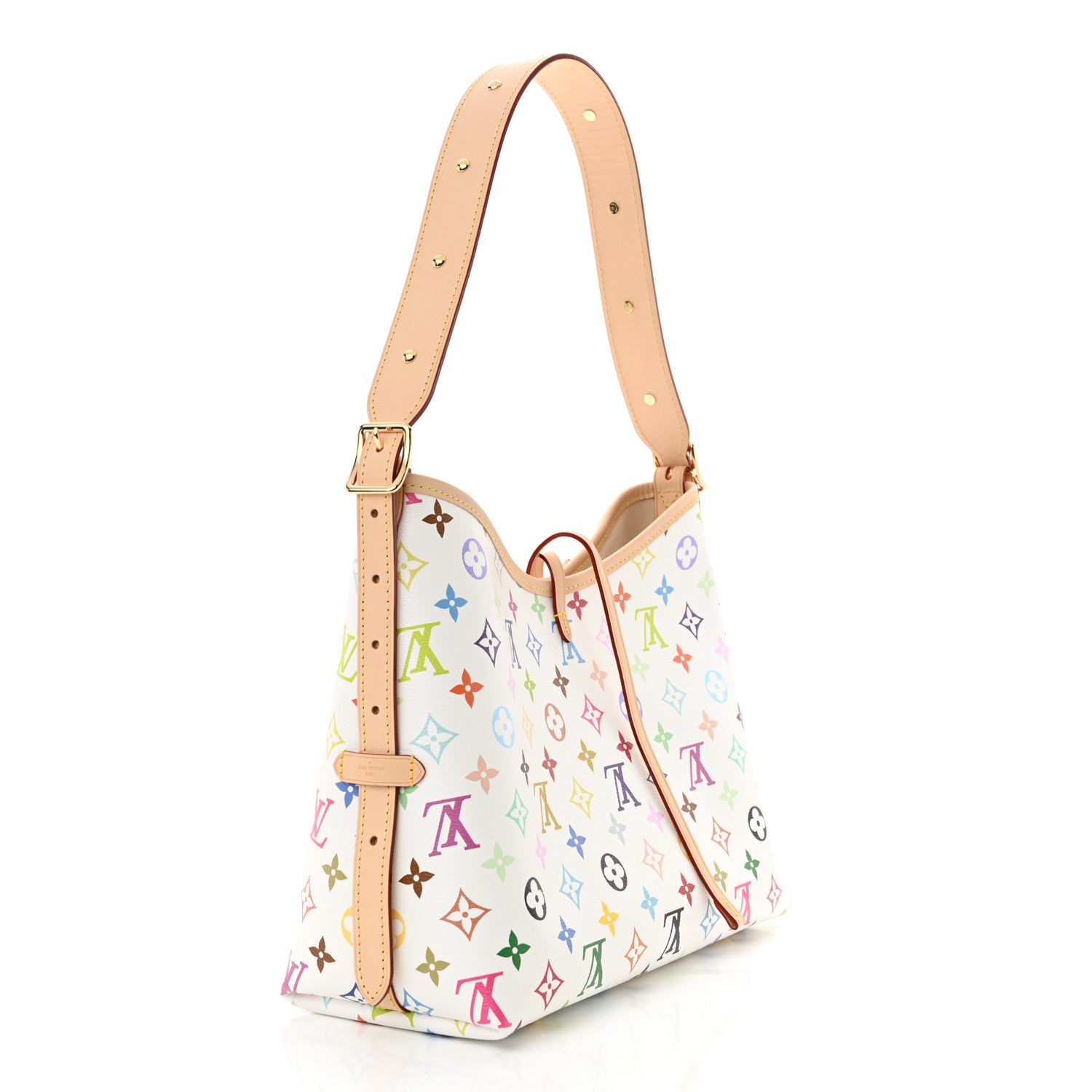 Louis Vuitton LV X TM Monogram Multicolor CarryAll PM White 4 of 11