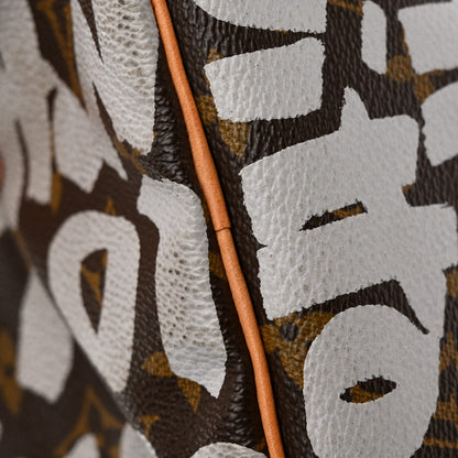 Louis Vuitton Monogram Graffiti Speedy 30 Silver 21 of 27