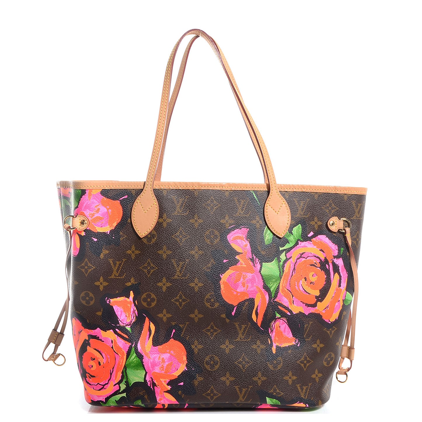 Monogram Roses Neverfull MM