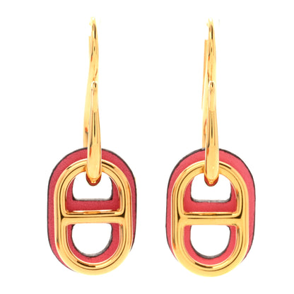 Hermes Swift O'Maillon Earrings Rose Azalee 1 of 6