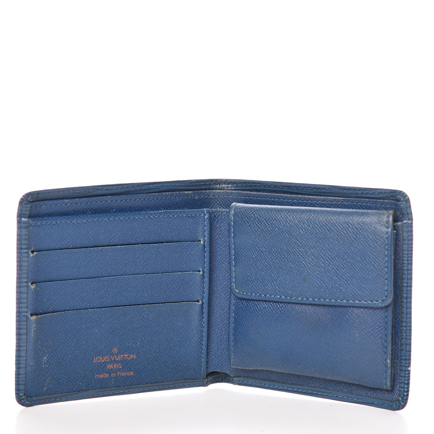 Louis Vuitton Epi Marco Wallet Bleu Toledo 5 of 19
