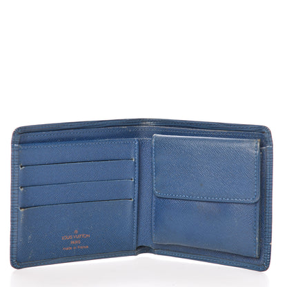 Louis Vuitton Epi Marco Wallet Bleu Toledo 5 of 19