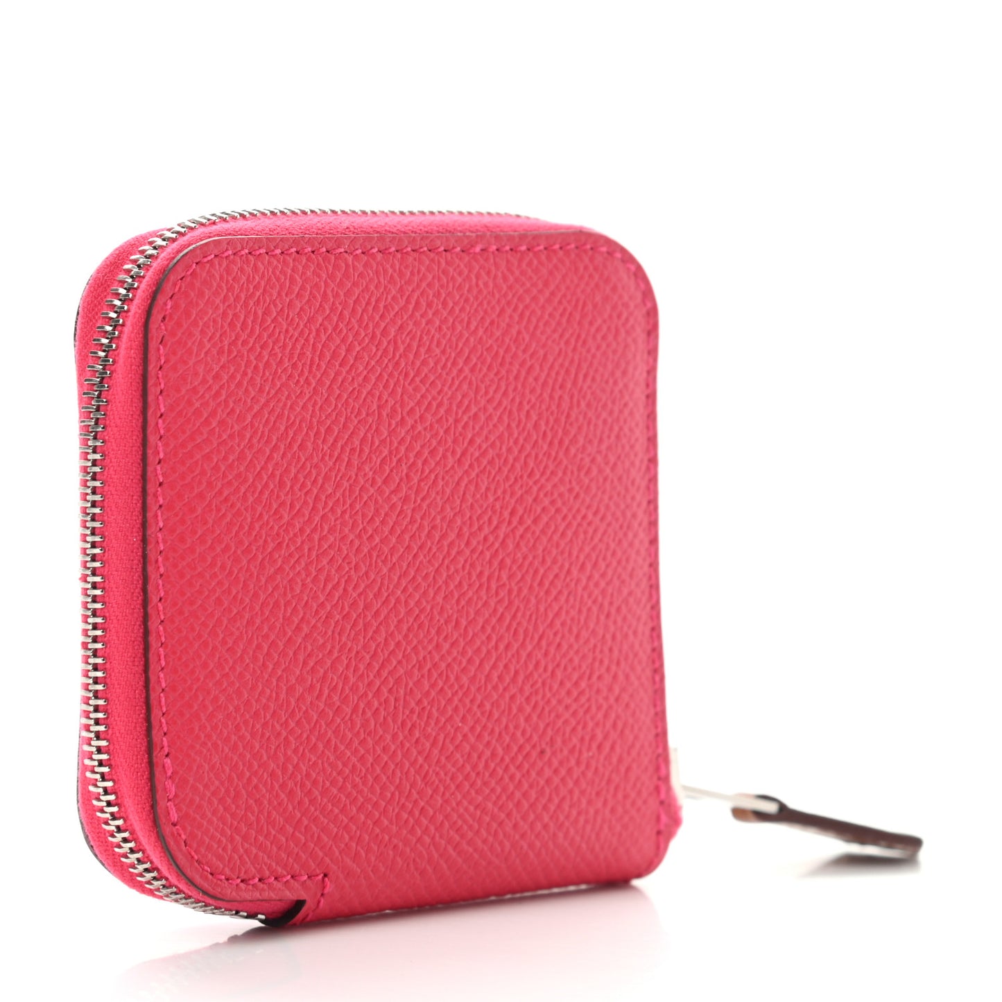 Epsom Silk'in Coin Purse Rose Mexico