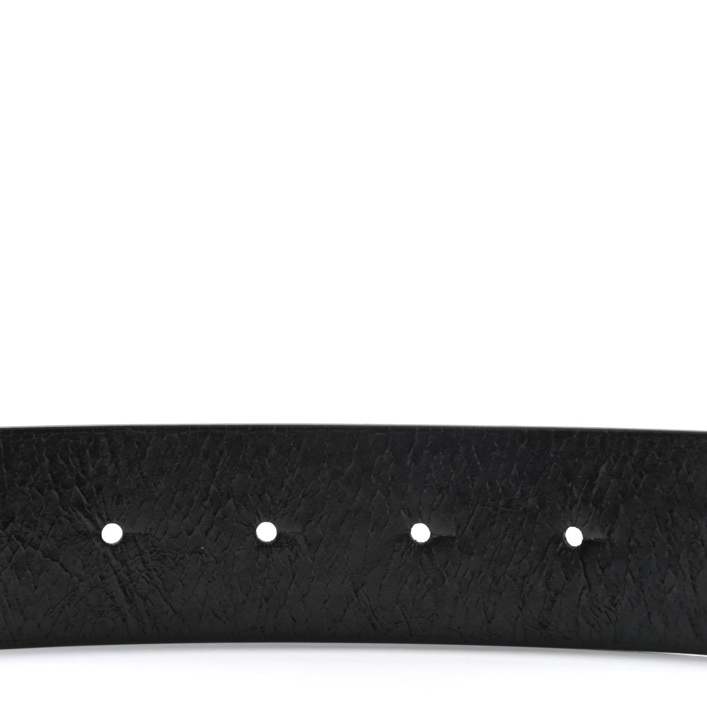 Calfskin CC Reversible Belt 75 White Black