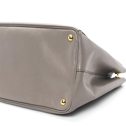 Prada Saffiano Lux Large Tote Argilla 10 of 12