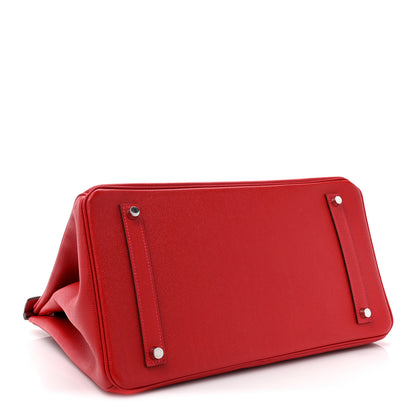 Hermes Epsom Birkin 35 Rouge Casaque 4 of 11