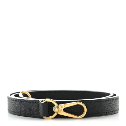 Louis Vuitton Calfskin Shoulder Strap Black 1 of 4
