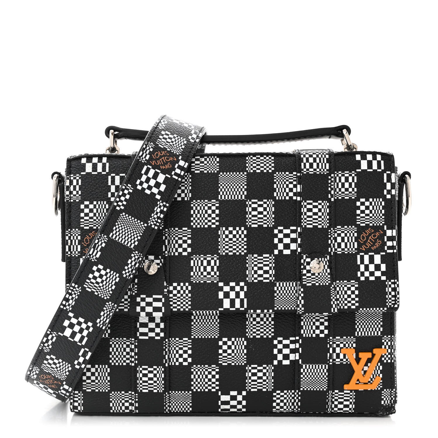 Louis Vuitton Damier Distorted Flap Soft Trunk Messenger 1 of 11