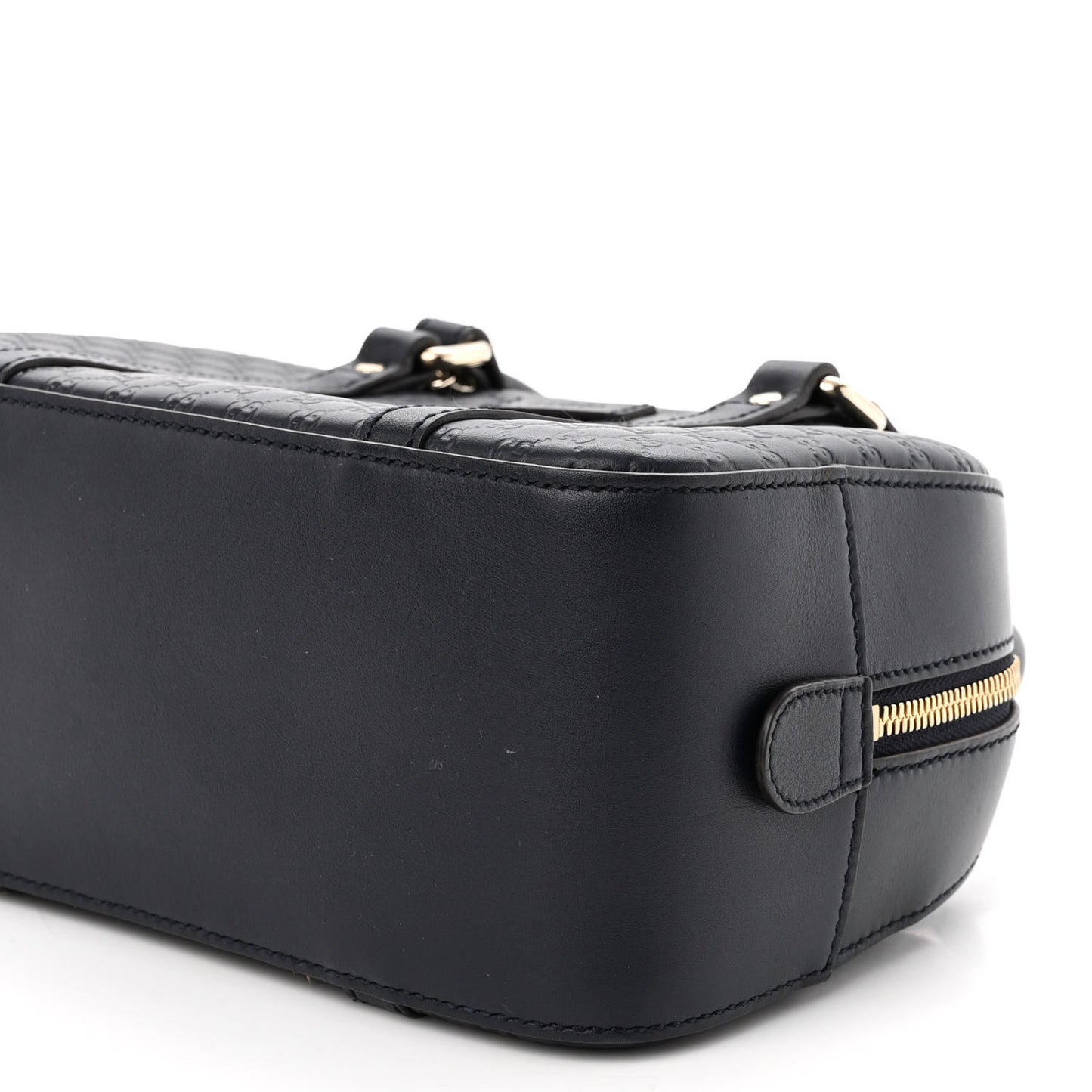 Soft Microguccissima Small Crossbody Bag Blue