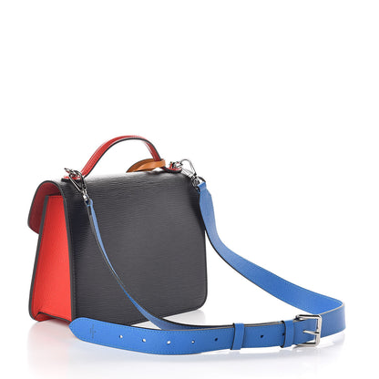 Louis Vuitton Epi Neo Monceau Black Coquelicot Blue Roi Safran 3 of 8