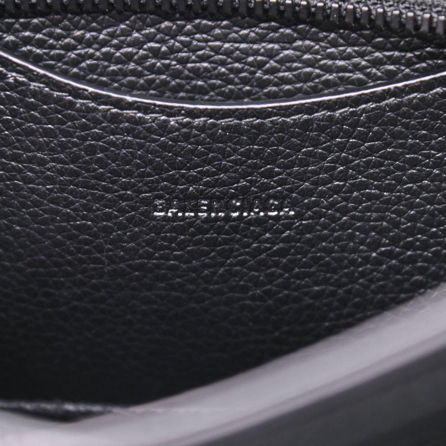 Grained Calfskin Neo Classic Black Hardware Mini City Black