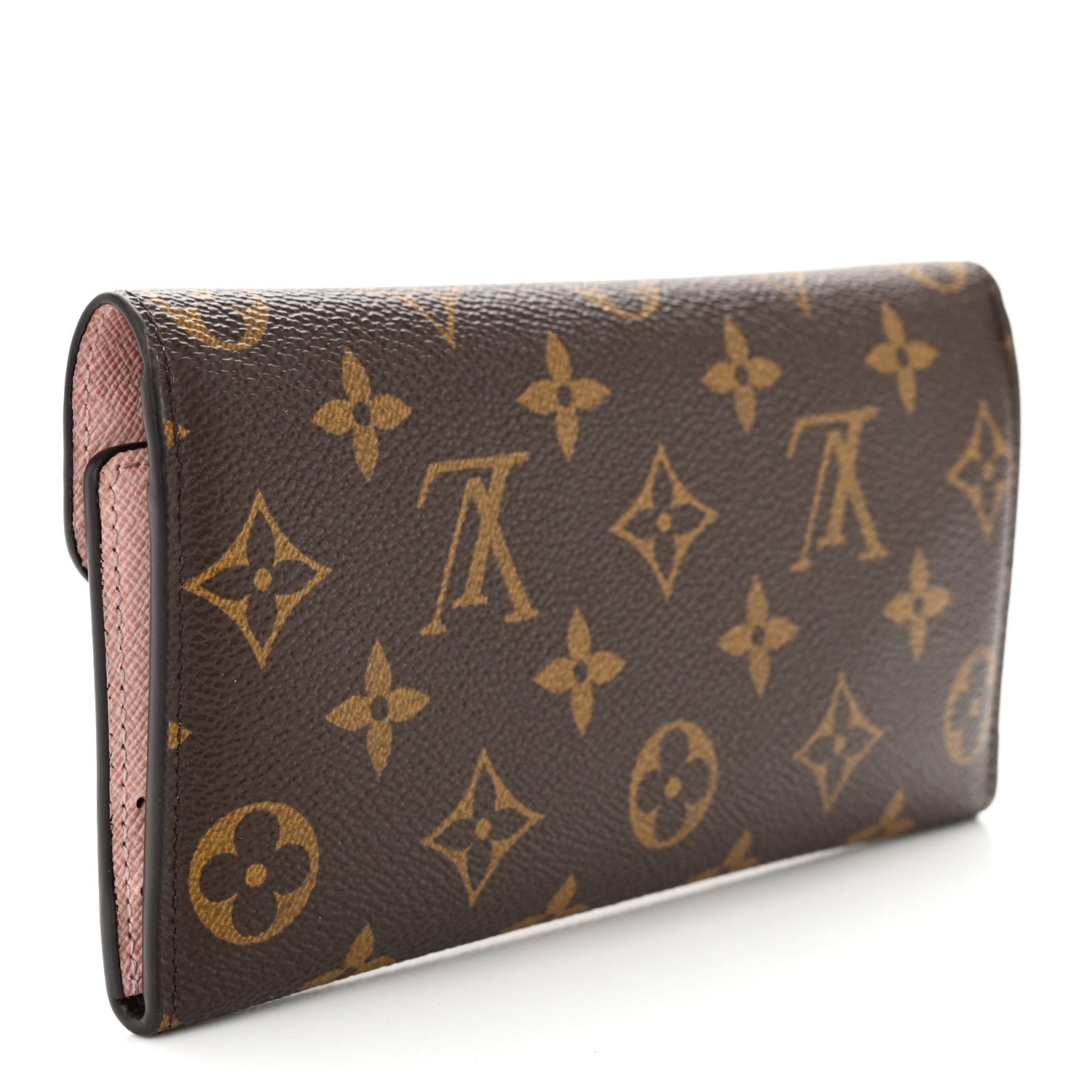 Louis Vuitton Monogram Josephine Wallet Rose Ballerine 3 of 10