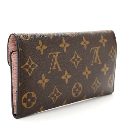 Louis Vuitton Monogram Josephine Wallet Rose Ballerine 3 of 10