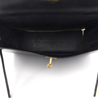 Hermes Ardennes Kelly Sellier 35 Black 5 of 12