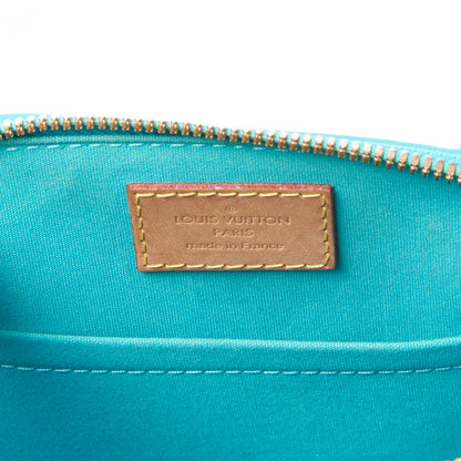 Louis Vuitton Vernis Alma BB Blue Lagon 8 of 9