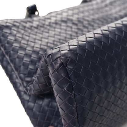 Bottega Veneta Nappa Intrecciato Milano Tote Grape 12 of 13