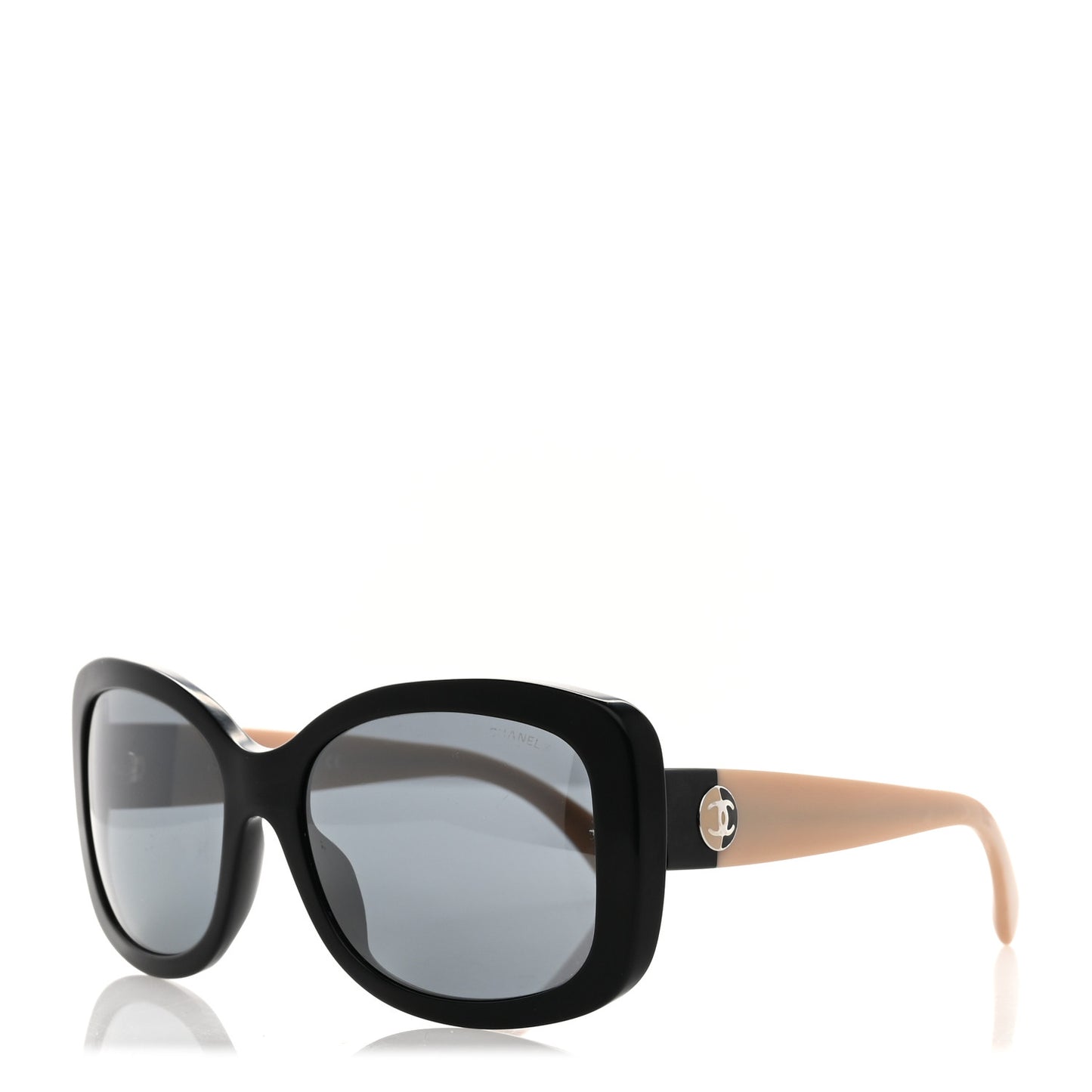 Acetate CC Sunglasses 5322 Black Beige