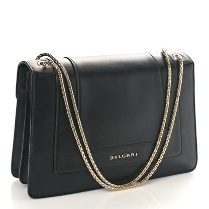 Bulgari Calfskin Serpenti Forever Crossbody Bag Black 2 of 8