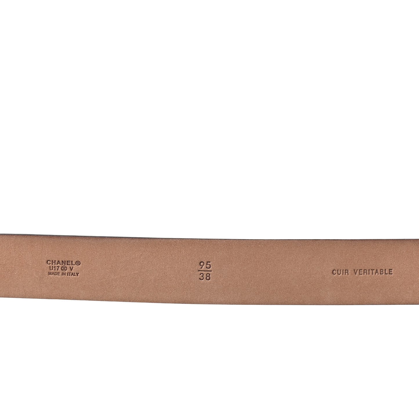 Calfskin Belt 95 38 Black
