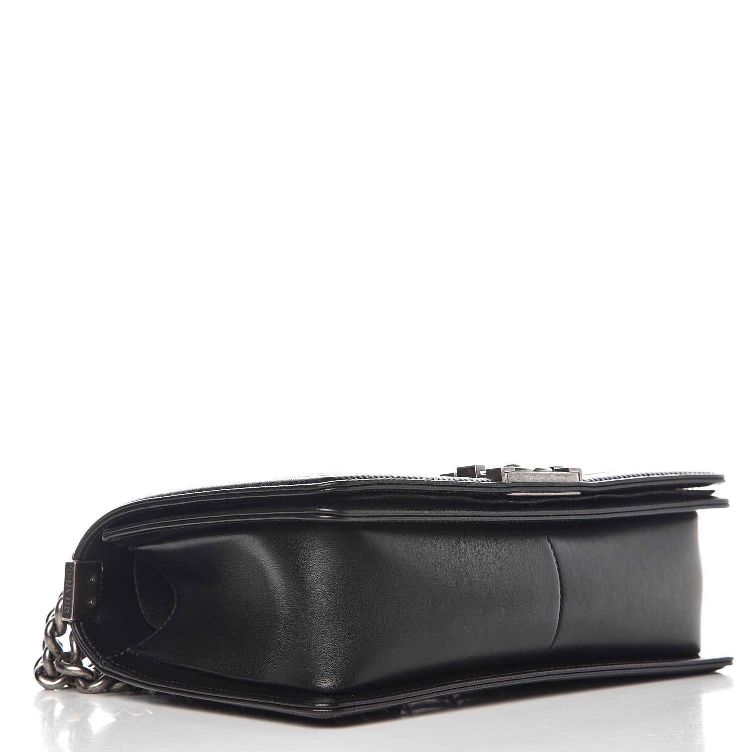 Chanel Lambskin Quilted Medium Boy Flap Black 4 of 8
