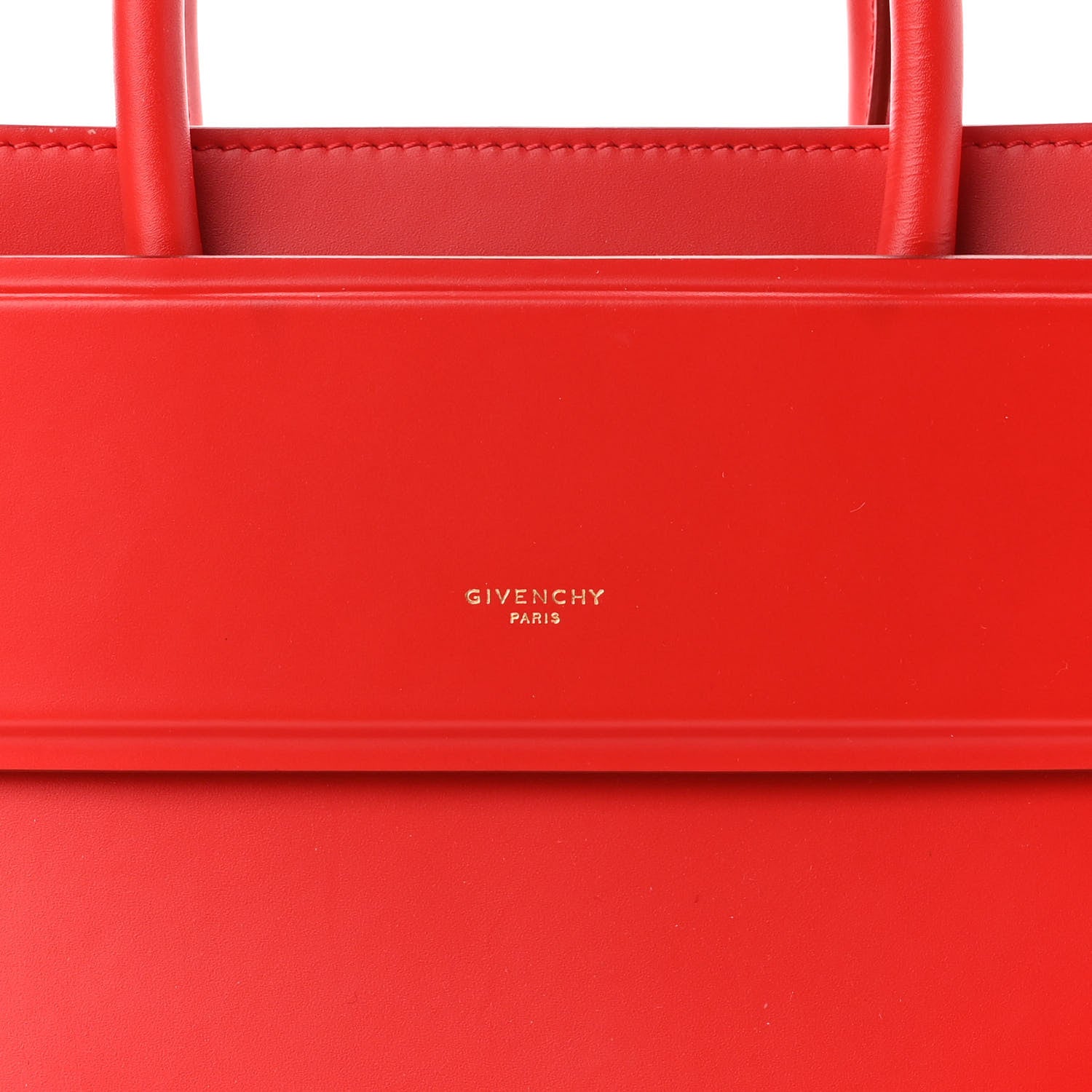 Givenchy Smooth Calfskin Small Horizon Satchel Red 6 of 7