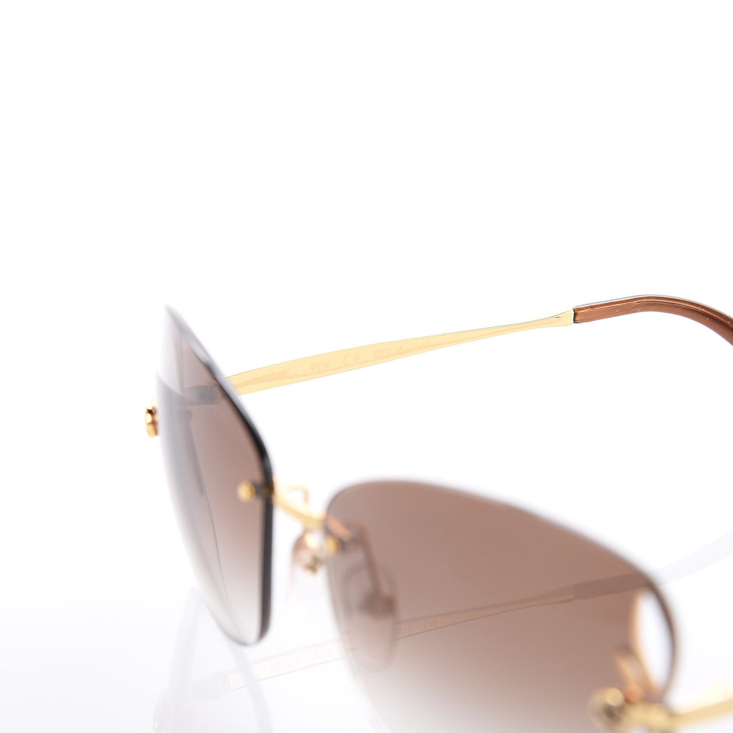 Lily Sunglasses Z0371U Brown Glitter