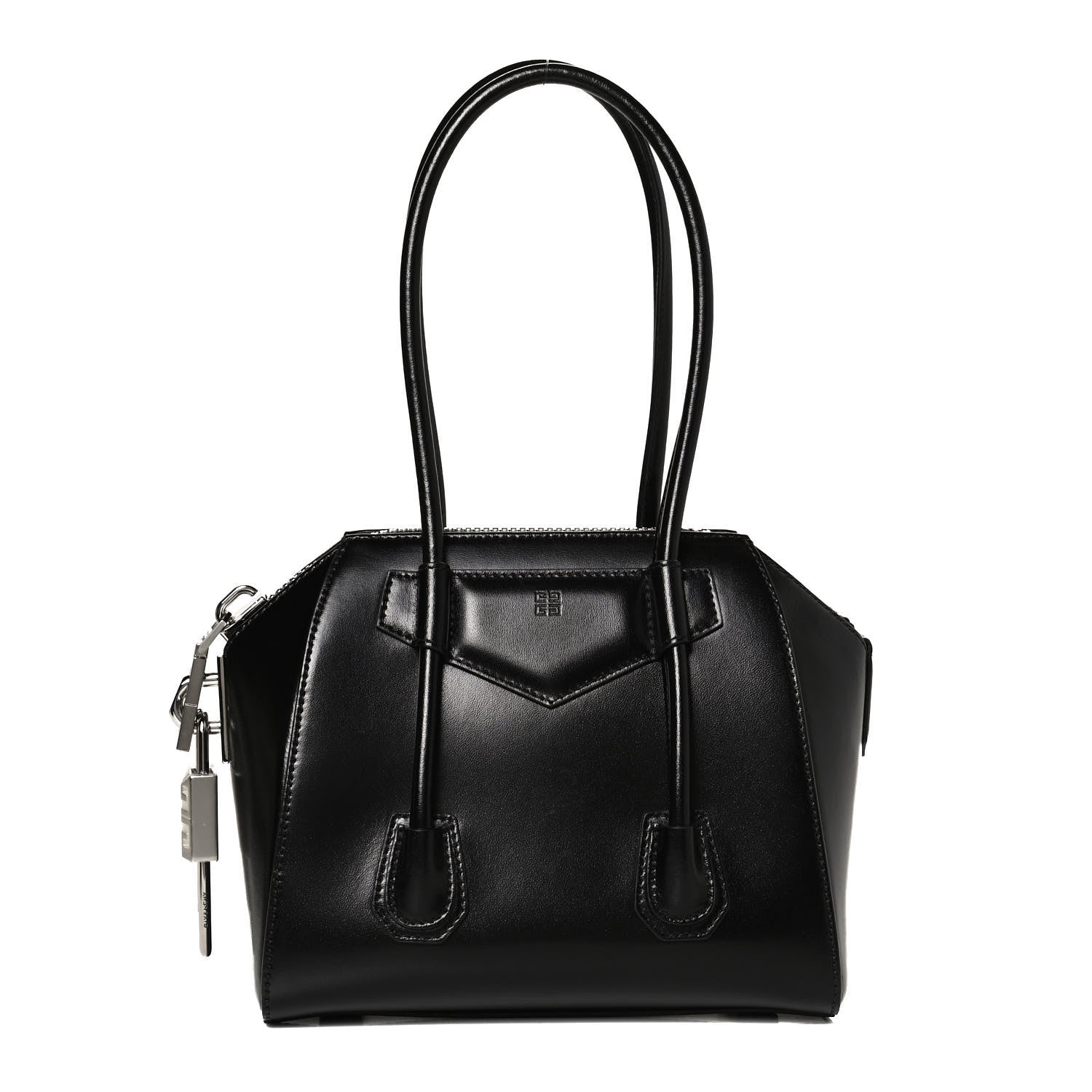 Givenchy Box Calfskin Mini Lock Antigona Black 1 of 9