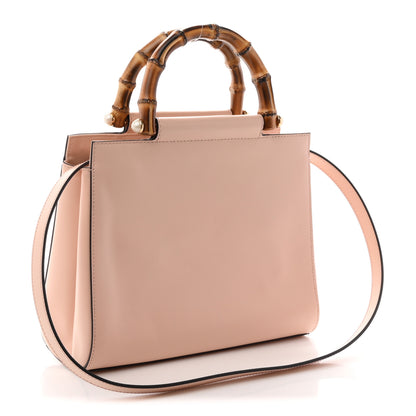 Gucci Nappa Bamboo Small Nymphaea Top Handle Bag  Perfect Pink 3 of 10