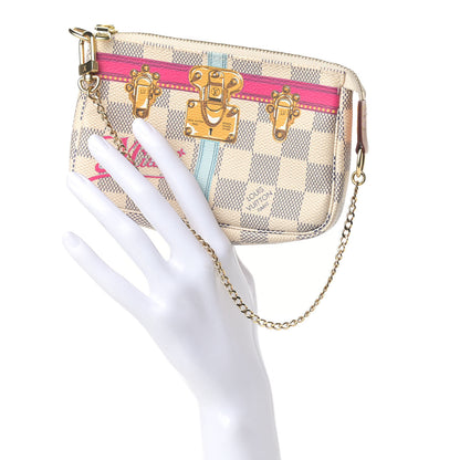 Louis Vuitton Damier Azur Summer Trunks Miami Mini Pochette Accessories 2 of 8