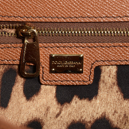 Dolce & Gabbana Dauphine Large Miss Sicily Satchel Beige 8 of 8