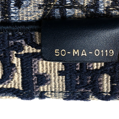 Christian Dior Oblique Book Tote Blue Multicolor 7 of 10
