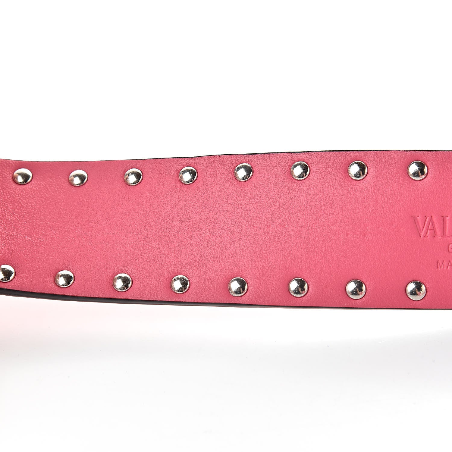 Valentino Garavani Lambskin Free Rockstud Spike Shoulder Strap Shadow Pink 4 of 7