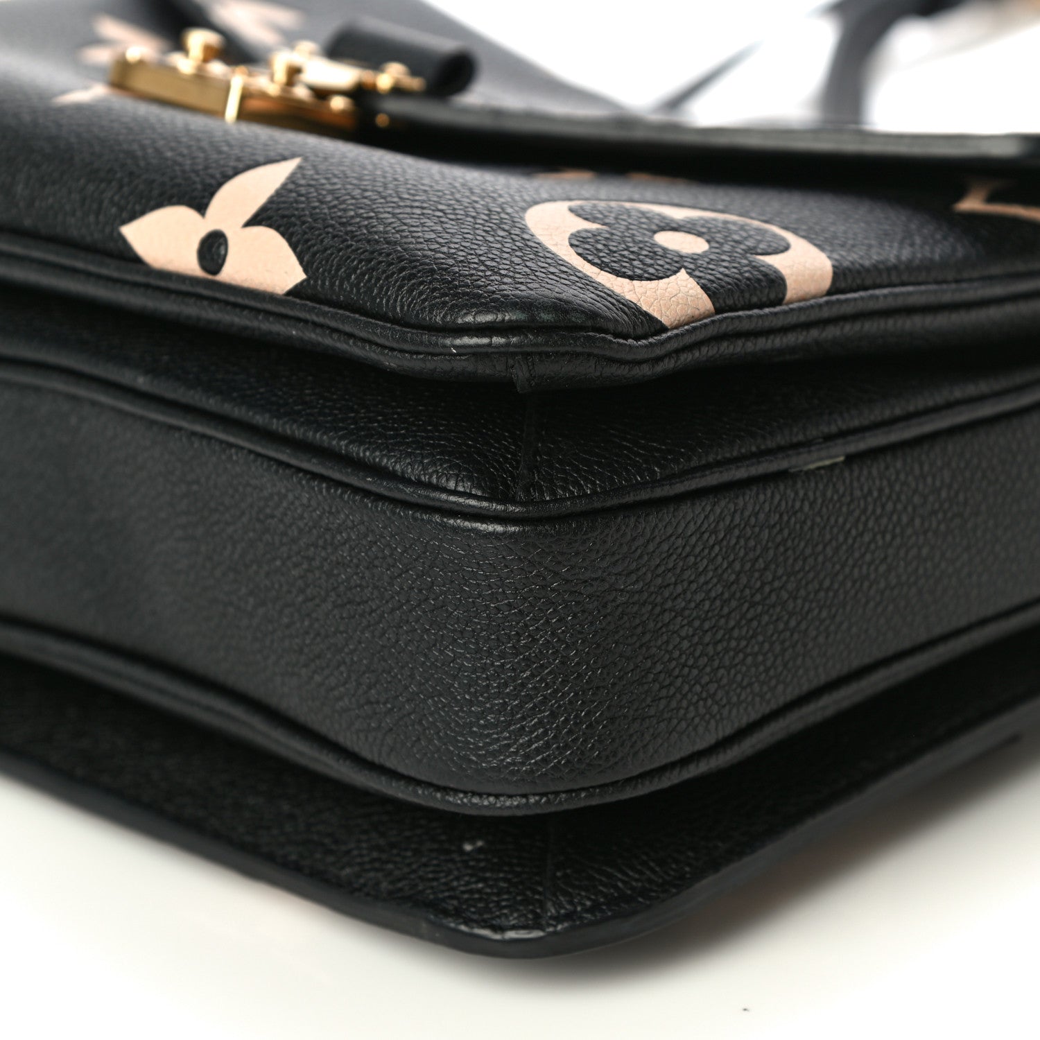 Louis Vuitton Empreinte Monogram Giant Pochette Metis Black Beige 8 of 9