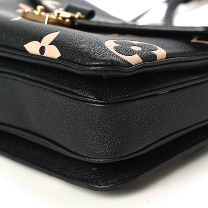 Louis Vuitton Empreinte Monogram Giant Pochette Metis Black Beige 8 of 9