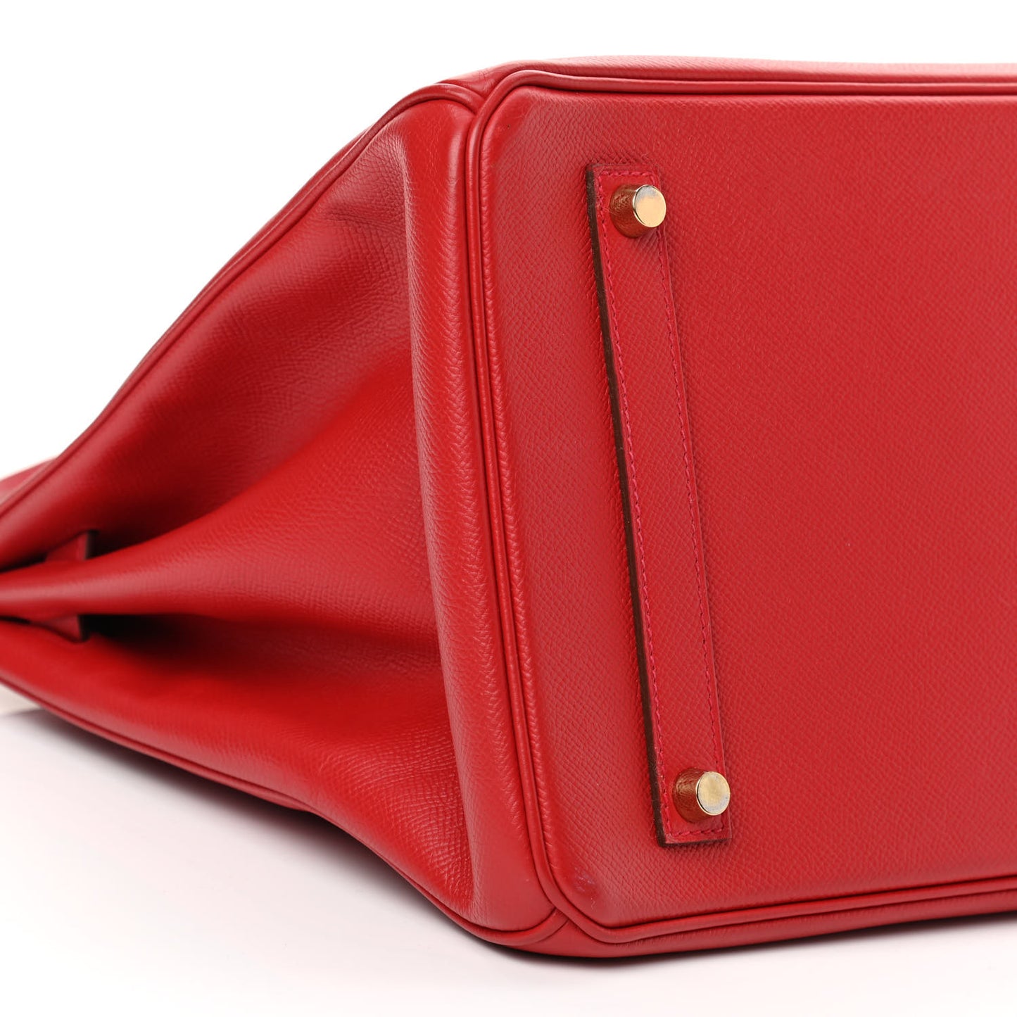 Epsom Birkin 35 Rouge Casaque