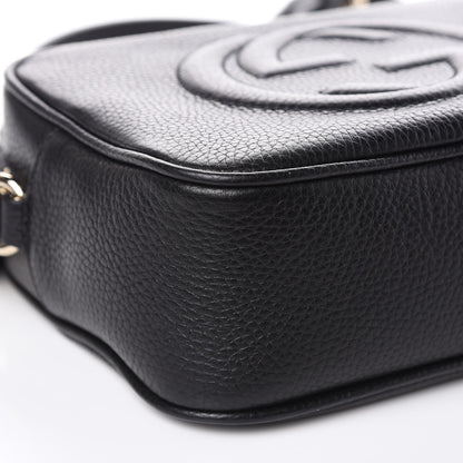 Gucci Pebbled Calfskin Small Soho Disco Bag Black 8 of 9