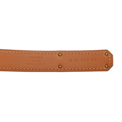 Hermes Epsom Kelly Belt Gold 3 of 4