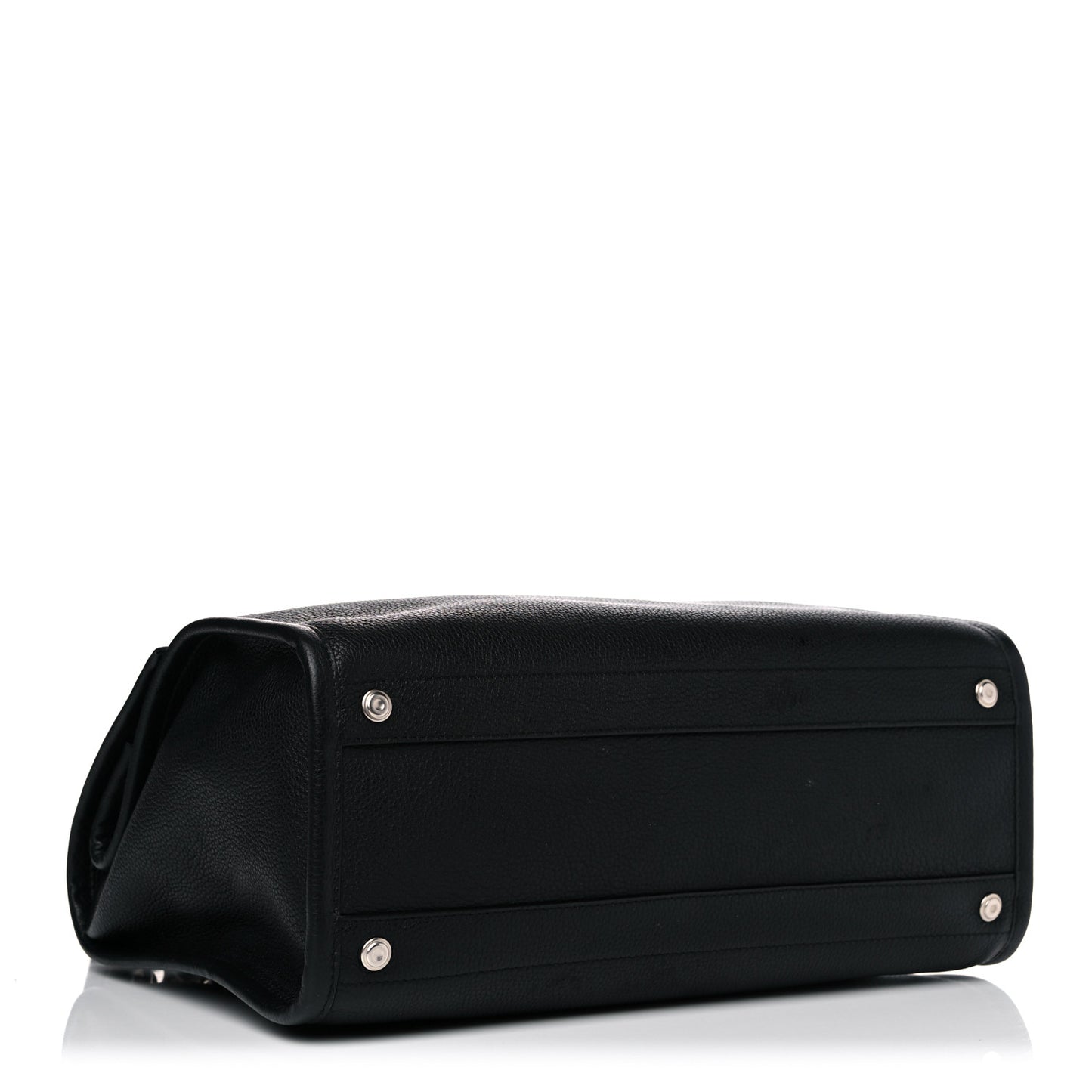 Veau Grana Medium Tool Satchel Black