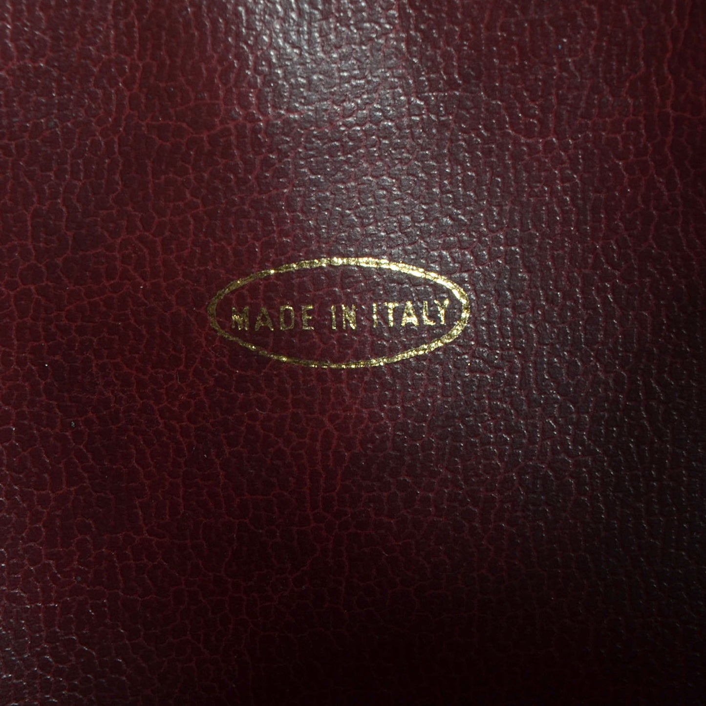 Calfskin Flap Shoulder Bag Bordeaux