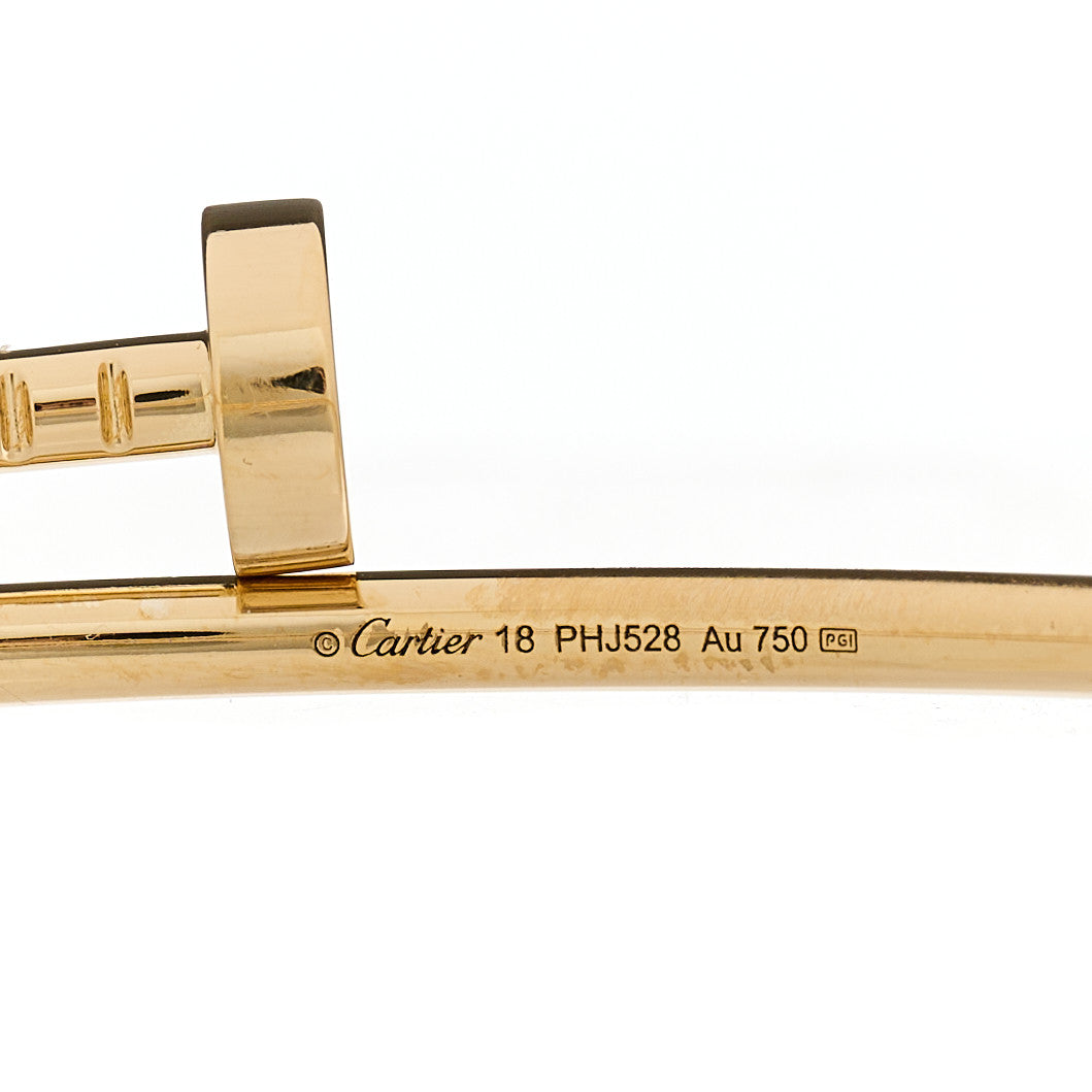 18K Yellow Gold Small Juste Un Clou Bracelet 18