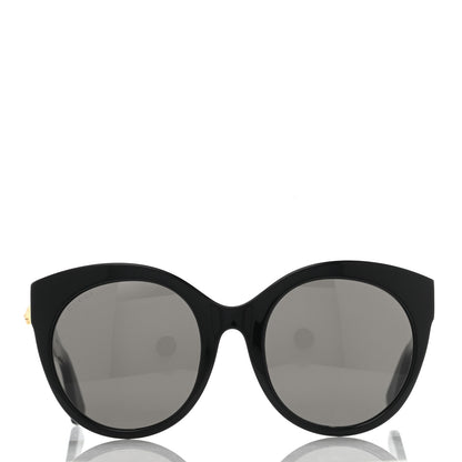 Gucci Round GG Sunglasses GG0028SA Black 2 of 8