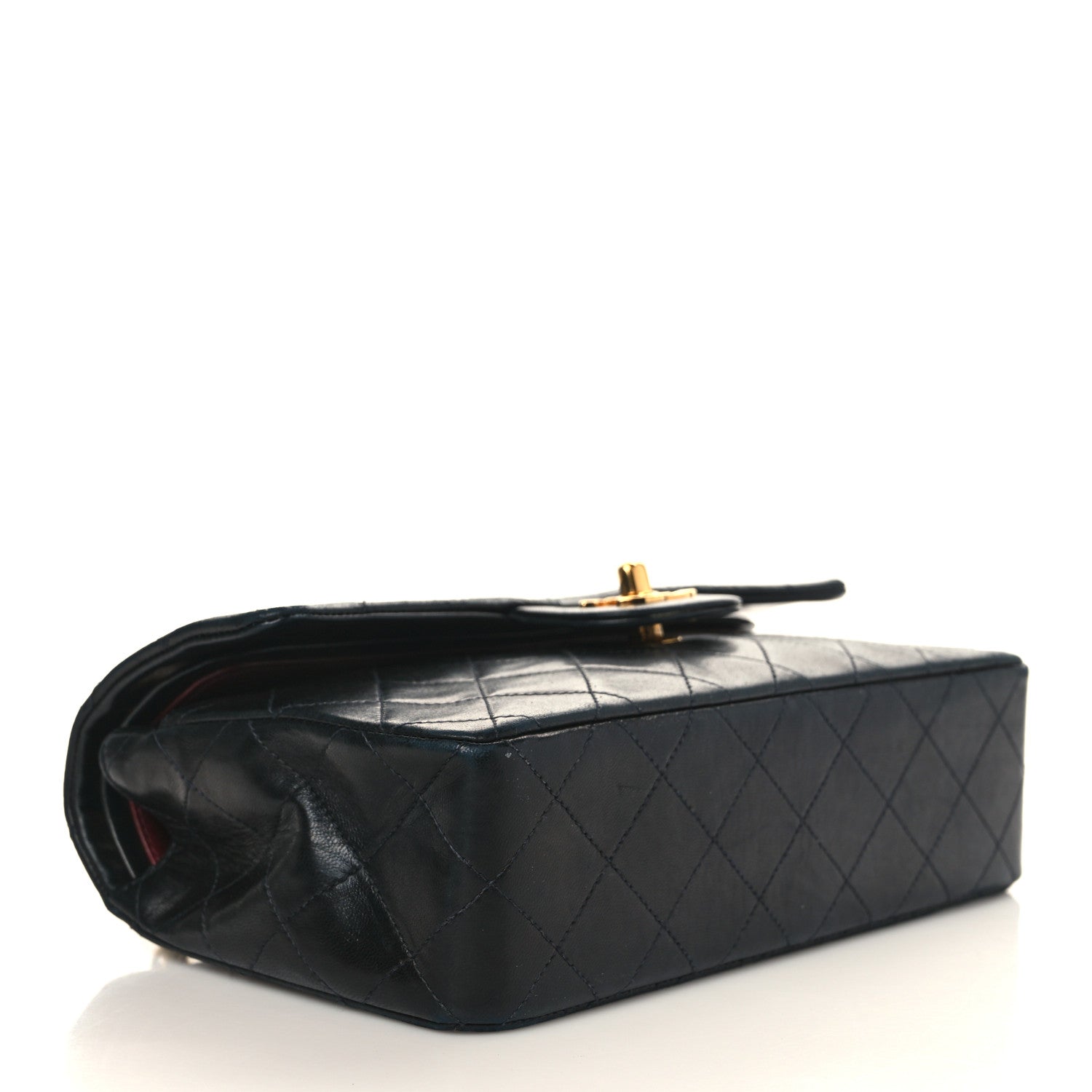 Chanel Lambskin Quilted Small Double Flap Black 4 of 9