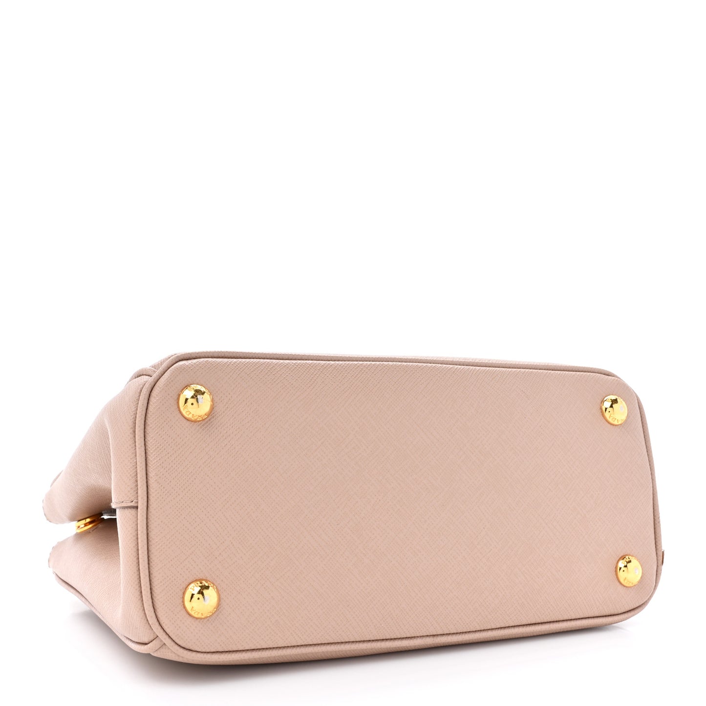 Saffiano Mini Galleria Double Zip Tote Cammeo