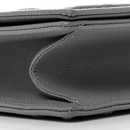 Christian Dior Grained Calfskin Medium Diorama Flap Bag Gris 9 of 12
