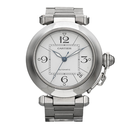 Cartier Stainless Steel 35mm Pasha C Automatic Watch 1 of 4