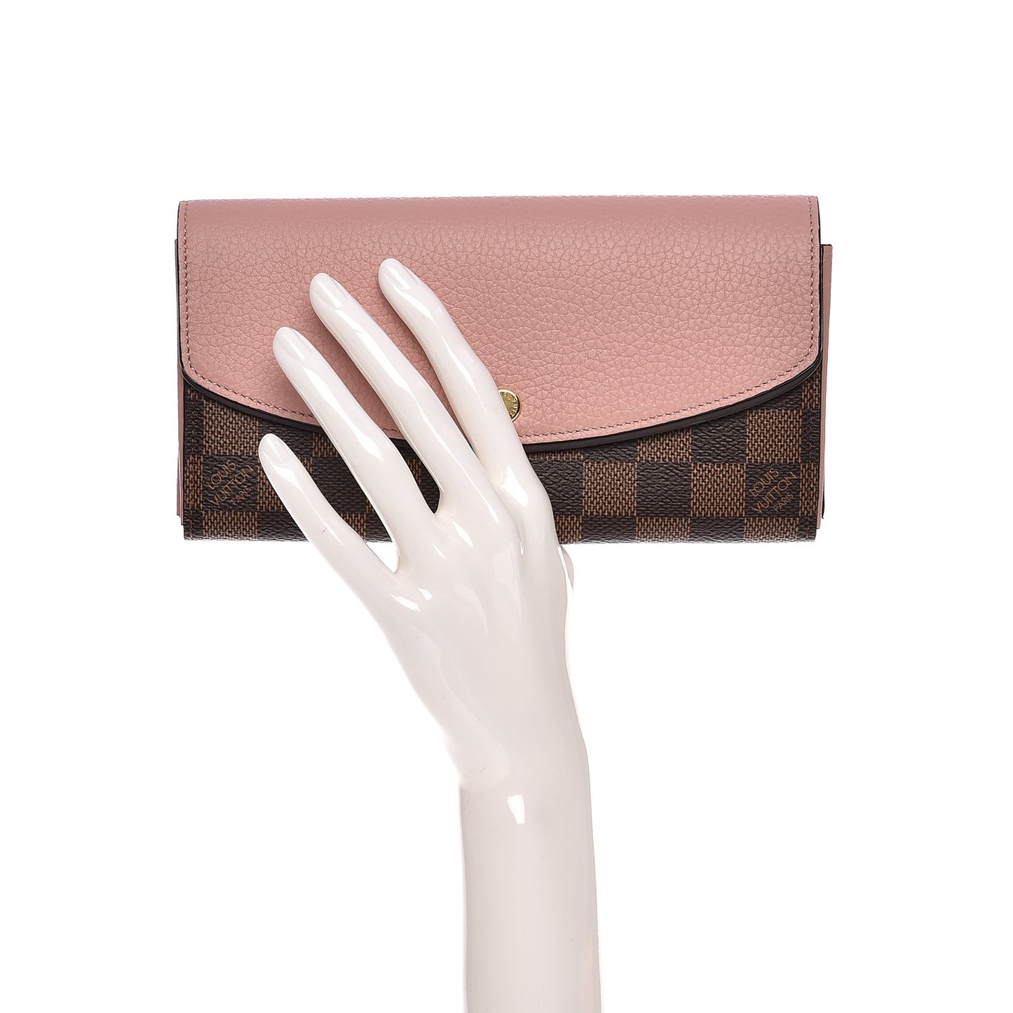 Damier Ebene Normandy Wallet Magnolia