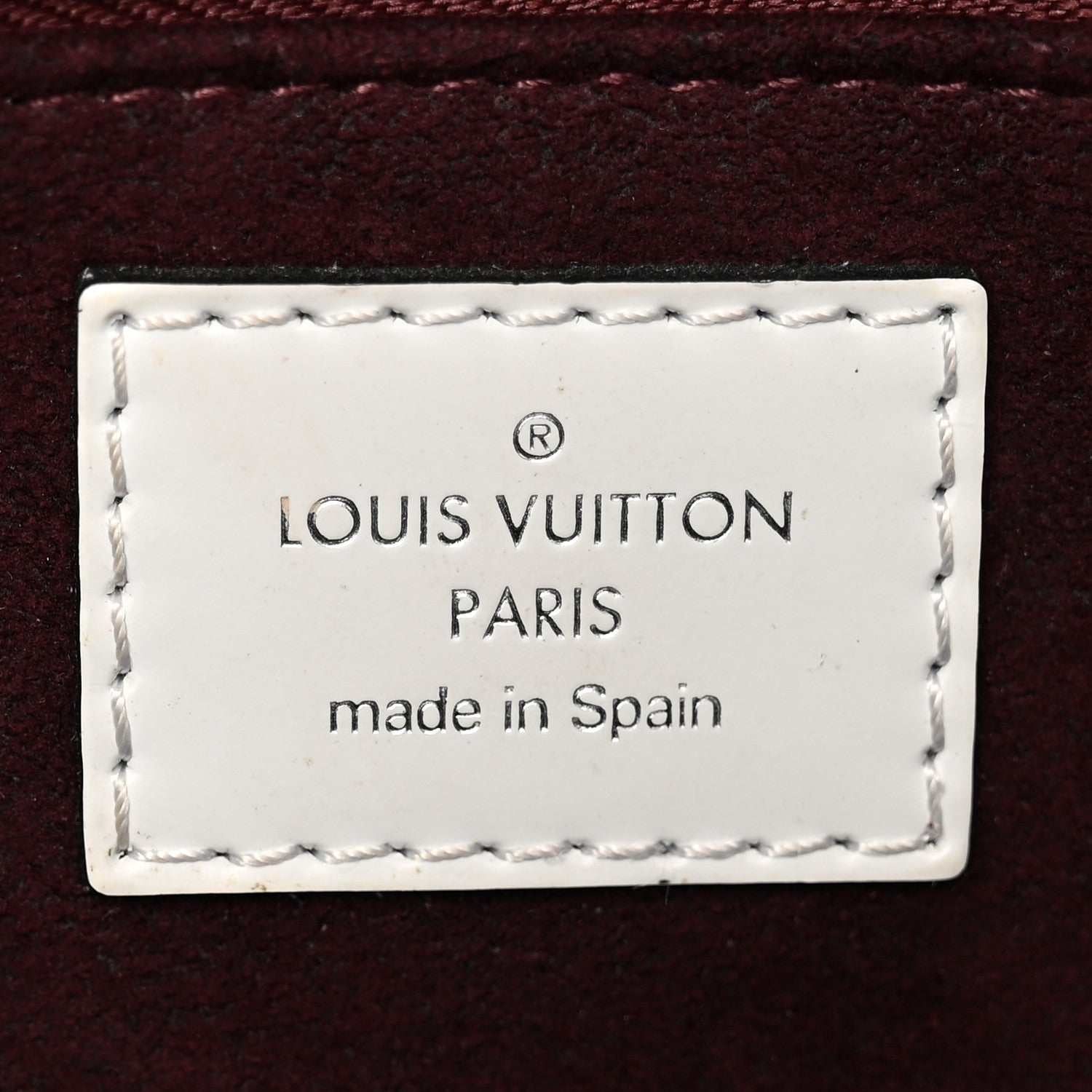 Louis Vuitton Epi Pochette Grenelle White 6 of 11