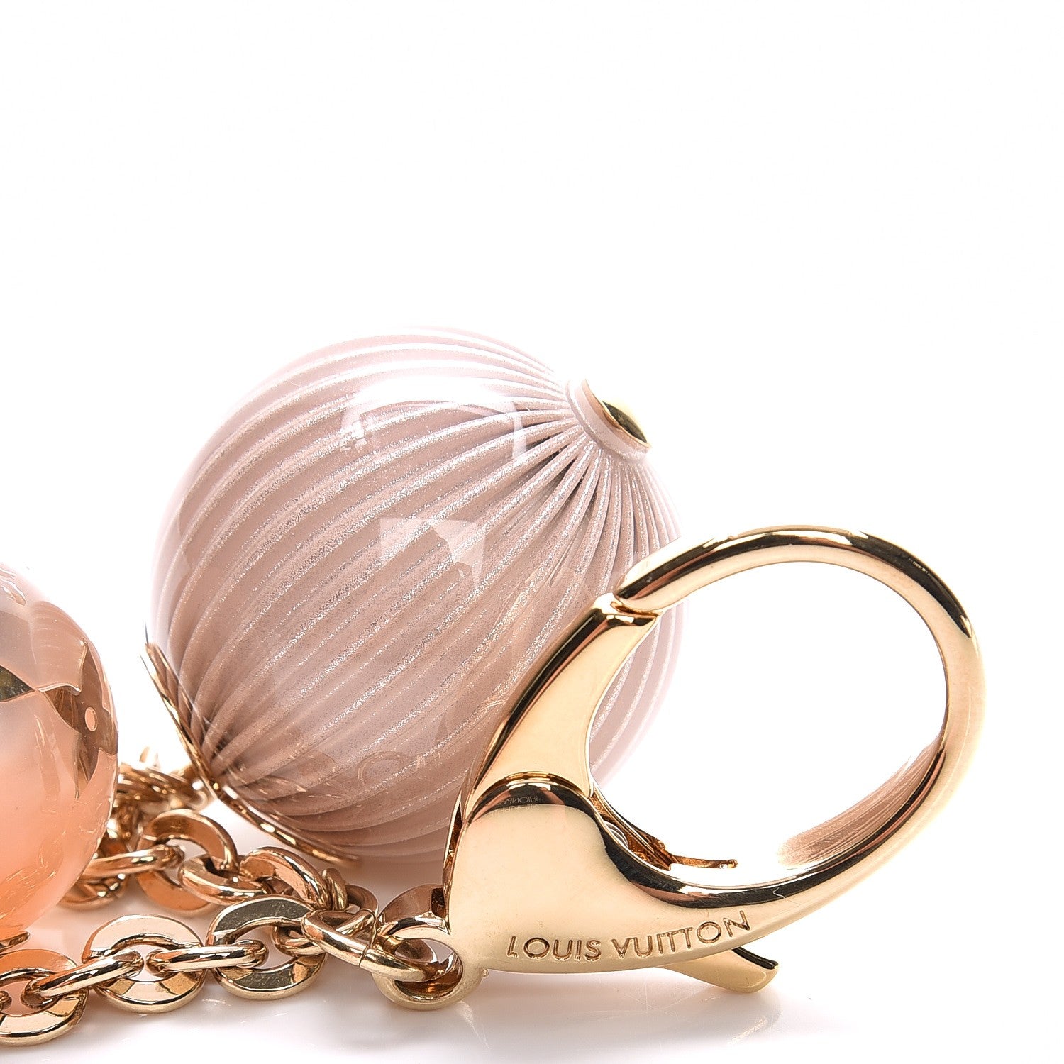 Louis Vuitton Fleur Ball Bag Charm Pink 3 of 5