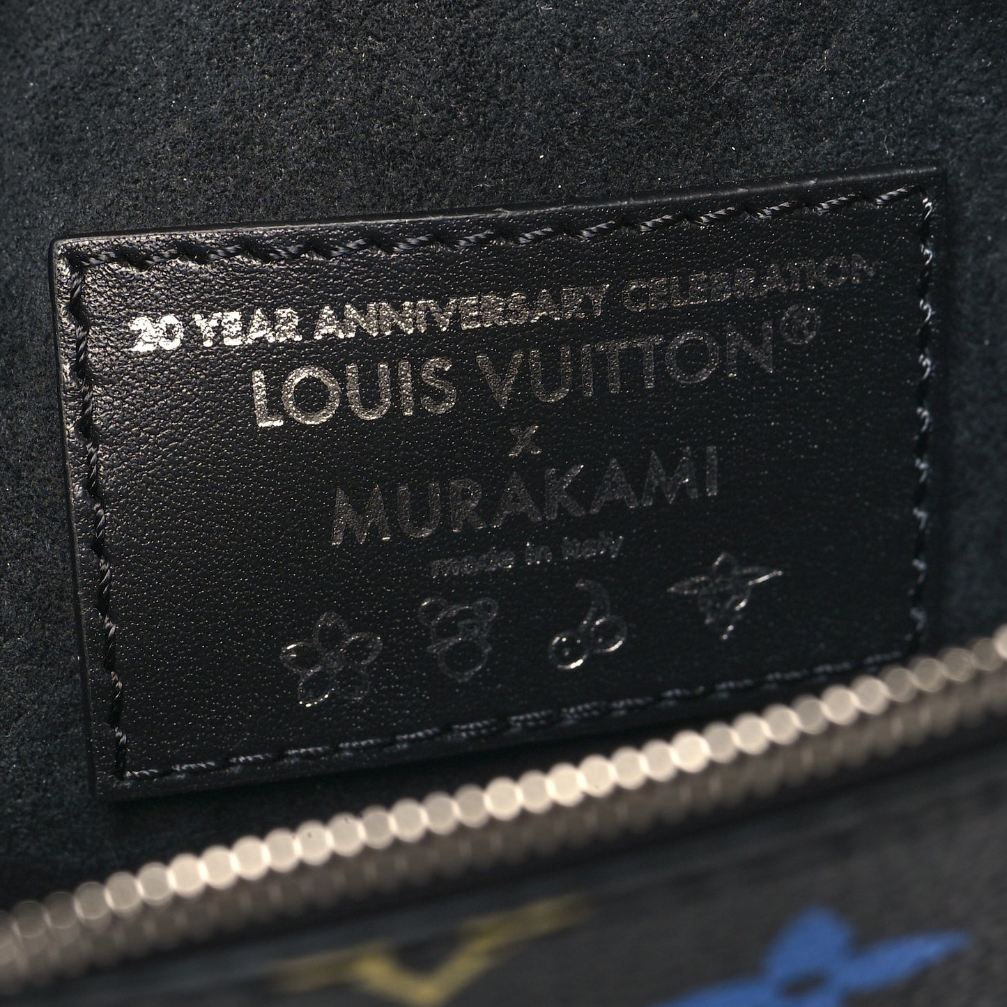 LV x TM Monogram Multicolor Carryall PM Pochette Black